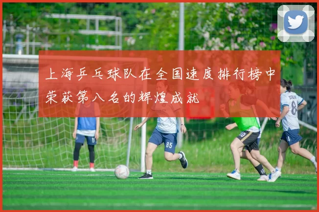 上海乒乓球队在全国速度排行榜中荣获第八名的辉煌成就